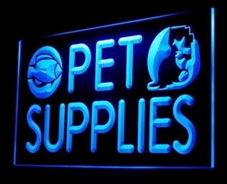 Pet Supplies Fish Dog Cat Products LED Neon Sign